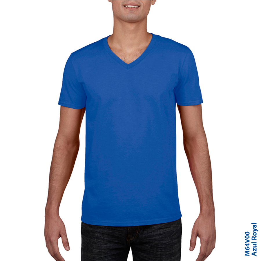 M64V00 <br> Camiseta en Cuello V Hombre - Image 10