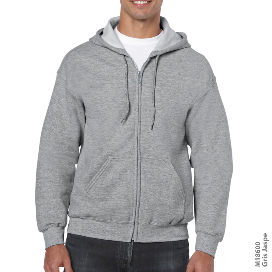 M18600 <br> Buzo con Cierre y Capucha Adulto - Image 13