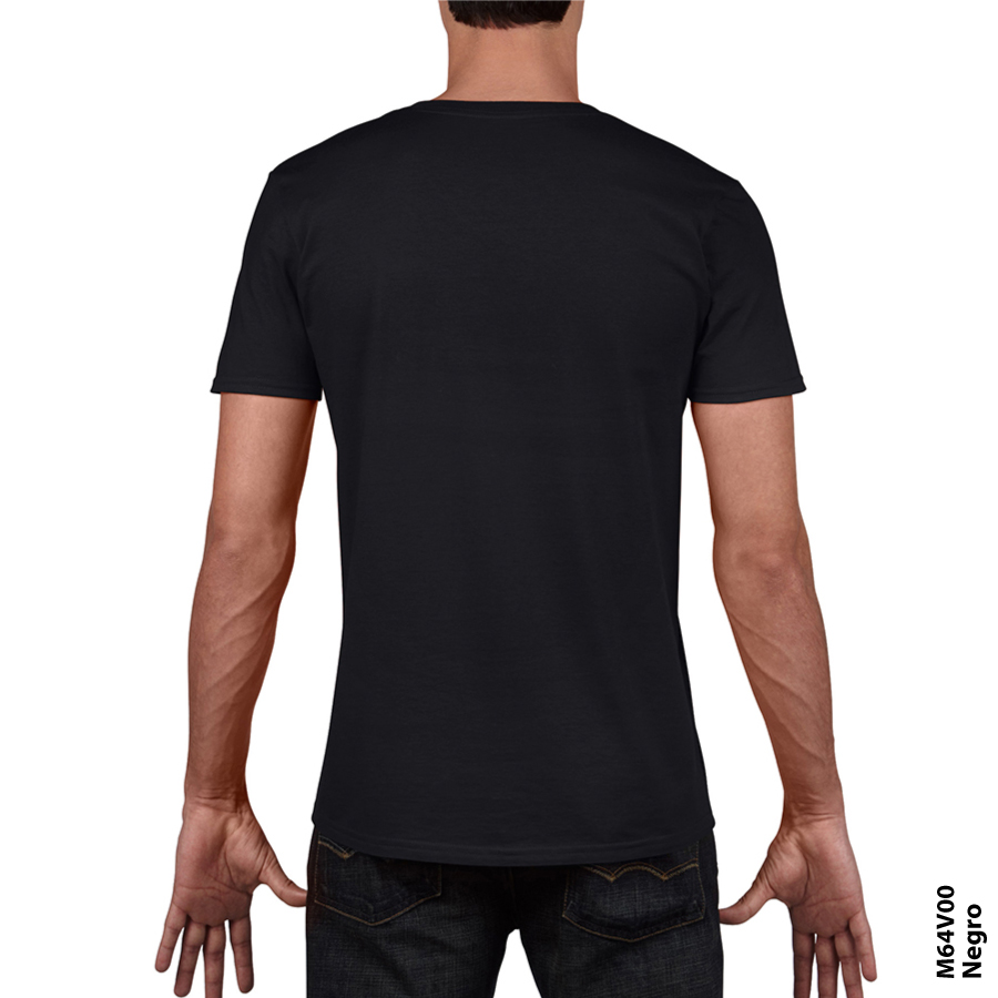 M64V00 <br> Camiseta en Cuello V Hombre - Image 7