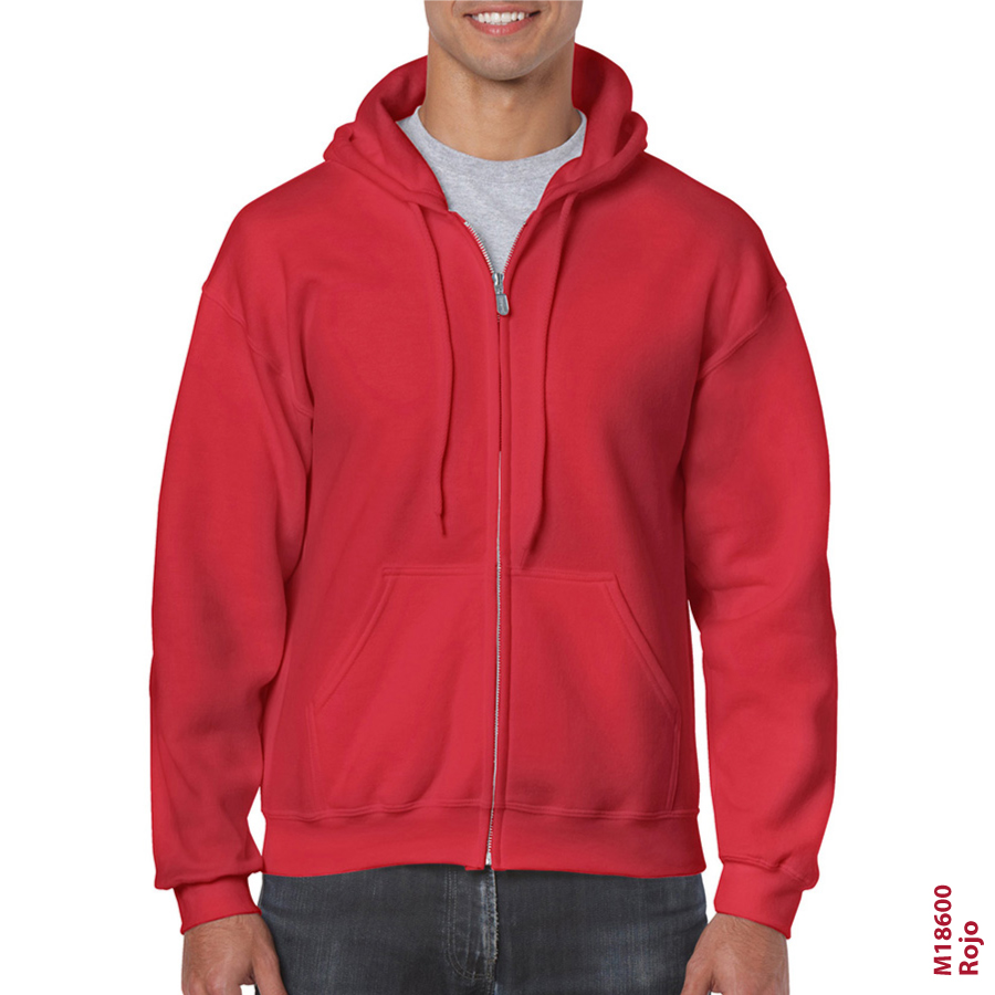 M18600 <br> Buzo con Cierre y Capucha Adulto - Image 7