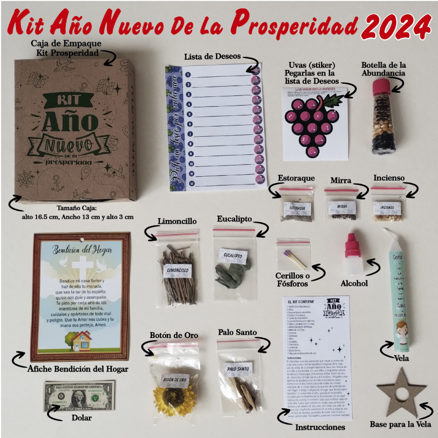 Kit año nuevo de la prosperidad