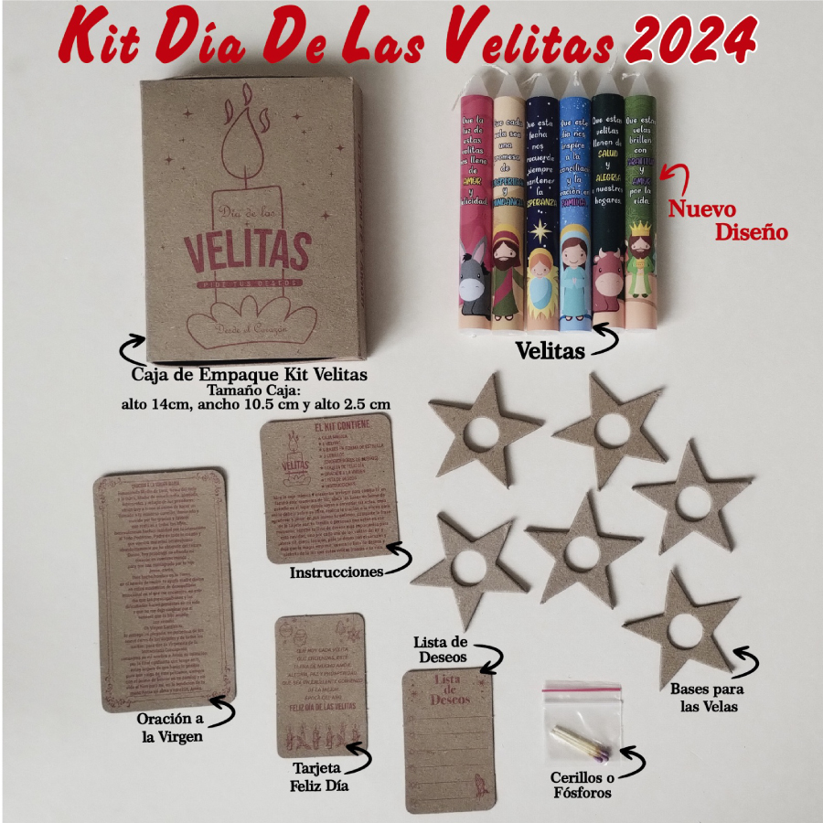 Kit día de las velitas