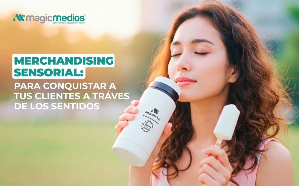 merchandising sensorial con artículos personalizados para experiencias de marca